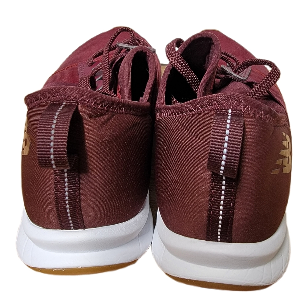 New Balance Mens Burgundy Round Toe Low Top Lace U‎ - Picture 3 of 7